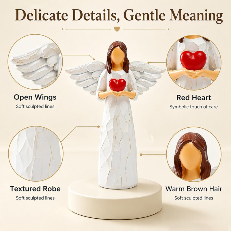 Remembrance Angel Figurines,Sympathy Gifts for Loss of Loved One