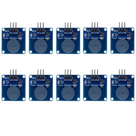 DUTTY TTP223B Capacitive Touch Switch Module Touch Sensor Switch Digital Capacitive Touch Sensor Switch DC 2~5.5V 10pcs