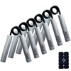 Grip Strength Trainer 6-Pack,50LB-300LB,Metal Non-Slip Grip,Heavy Duty Grip Strengthener,Wrist Forearm