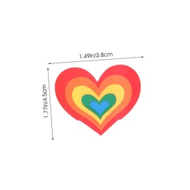 ORFOFE 30pcs Heart Shaped Cartoon Pads Hydrocolloid Gel Boys and Girls Wound Care Patches