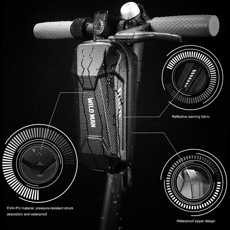 COTEetCI Multi-Purpose Front Hanging Storage Bag for Electric Scooters -