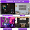 TroyStudio Self-adhesive Acoustic Foam Panels, 12 X 12 X 2