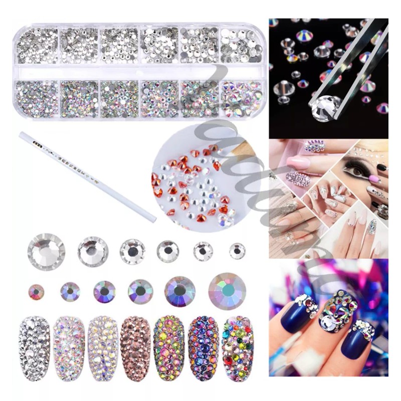 Vaduma Piedra De Cristal Tornasol Super Calidad Nail Art En