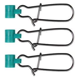 Fishing Line Sinker Slides Catfishing, Heavy Duty Sinker Weight Clips with High-Strength Stainless Steel Duo Lock Snaps Fish Finder Rig for Braid Line