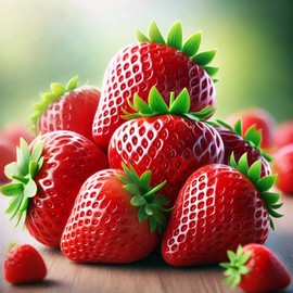 Seeds Strawberry Fresca Giant Everbearing Climbing Heirloom Fruits for Planting Non GMO