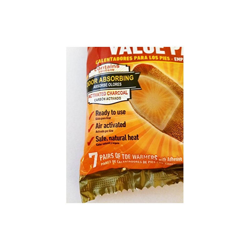 HotHands Toe Warmers, Bundle of 35 Pair