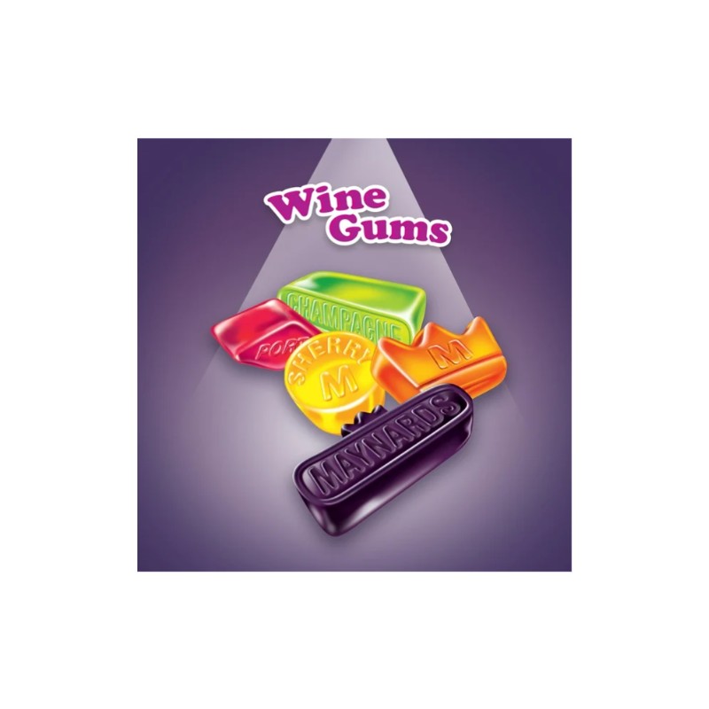 Maynards, Wine Gums Gummy Candy, Sharing Size, 315g