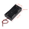 DIANN 10pcs 18650 Battery Holder 2 Slots 3.7V 18650 Battery