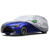 KEYOOG 6-Layer Full Car Cover is All-Weather Waterproof, All Seasons,