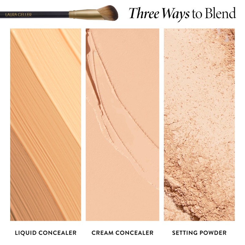 LAURA GELLER NEW YORK Angled Precision Concealer Brush - Professional
