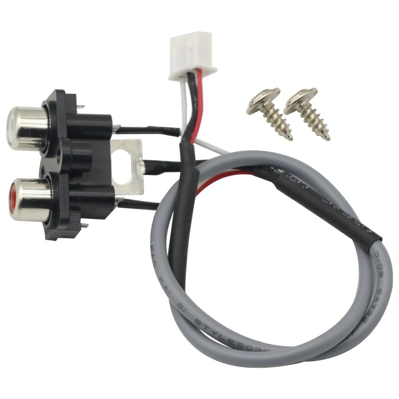 GODIYMODULES 2PCS Audio Signal Cable 2 RCA to XH2.54MM-3PIN Audio