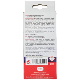 Nivona NIRT 701 Reinigungstabletten für Kaffeevollautmaten der Marke Nivona