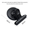 12 Pack Magnetic Clips, Strong Fridge Magnet with Clip, Fridge