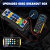 KAWISH OBD2 Breakout Box Auto OBDII Protocol Detector 16-Pin CAN