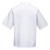 Portwest Bakers Shirt S/S, Size: L, Colour: White, 2209WHRL
