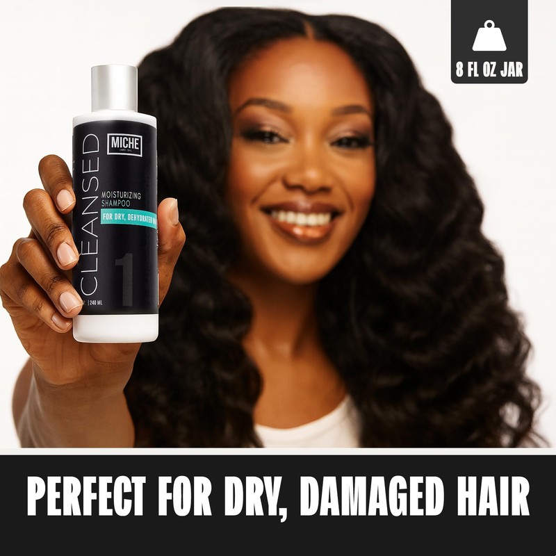 Miche Cleansed Sulfate-Free Shampoo for All Types – Moisturizing Formula