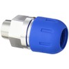 RAPIDAIR FASTPIPE F2118 Threaded Adapter Fitting, 1" Fastpipe x 3/4"