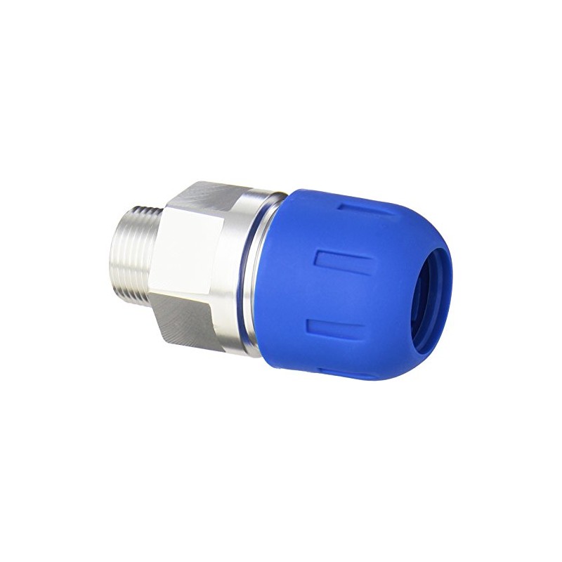 RAPIDAIR FASTPIPE F2118 Threaded Adapter Fitting, 1" Fastpipe x 3/4"
