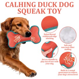 Rbleote Hundespielzeug Unzerstörbar Hellbraun Unzerstörbares Hundespielzeug, Kauspielzeug Hund Unzerstörbar für Zahnpflege und Spaß (Wird mit Baumwollseilknochen*1 Geliefert)