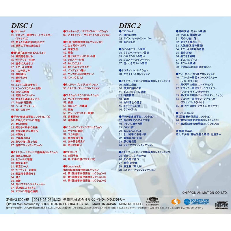 ブロッカー軍団IV マシーンブラスター オリジナル・サウンドトラック