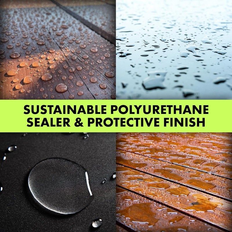 Eco-Poly Polyurethane Sealer — Non-Toxic, Low Odor, Quick-Dry Water Based