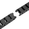 sourcing map 1.5 Metre Drag Chain Cable Carrier Open Type