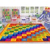 Kids/Baby Room/Daycare/Classroom/Playroom Sit Spot Area Rug. Math. Numbers Chart. Multiplication.