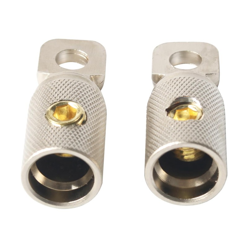 0 Gauge Wire Terminal Connectors 5/16 Ring Wiring Connector Car