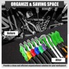 Plier Organizer Rack with Nonslip Rubber Base 10 Slots Plier