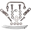 CHROME HARLEY ENGINE BREATHER MANIFOLD KIT - Fits Big Twin Evolution 1993/1999 & Twin Cam 88 1999/Later