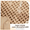 Tinideya Waffle Bathroom Rugs and Mats Sets 2 Pcs Waffle