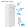 Water Detector, Water Sensor Wireless Water Leak Detector Sound Alarm