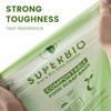 SUPERBIO 13 Gallon Handle Tie Compostable Food Waste Bags, 30