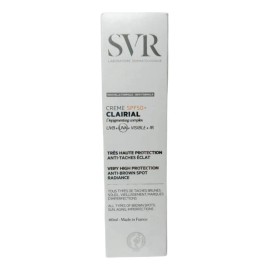 Svr Clairial Spf50 Lum Visible 40ml Todo Tipo Piel Día