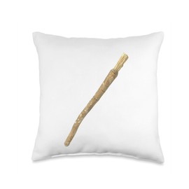 Miswak Toothbrush Chewing Stick Throw Pillow