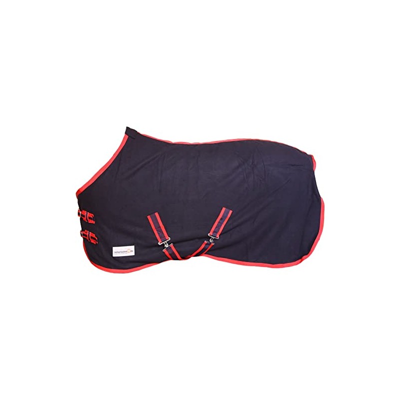 RL24 – Cooler blanket with cross strap BASICLINE, night blue,