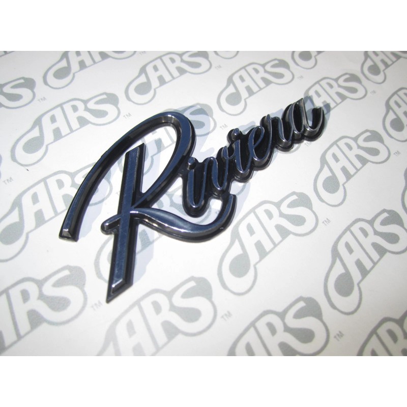 CARS 1979-1985 Buick Riviera Chrome Monogram | Script | Emblem