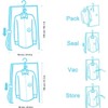 Hanging Space Bags Vacuum Storage Bags for Clothes, Dress, Winter