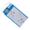 U-Trade 2-Gang White Double Switch Socket 13AMP 240V – Power