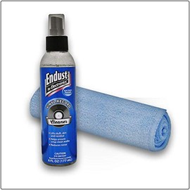 Endust for Electronics Vinyl Record Cleaner Spray, Anti-Static Cleaning Gel, & Microfiber Towel, Electronic Clean Solution Spray, For Clear, Crisp Audio, Records Album Collection Protector, 6 oz