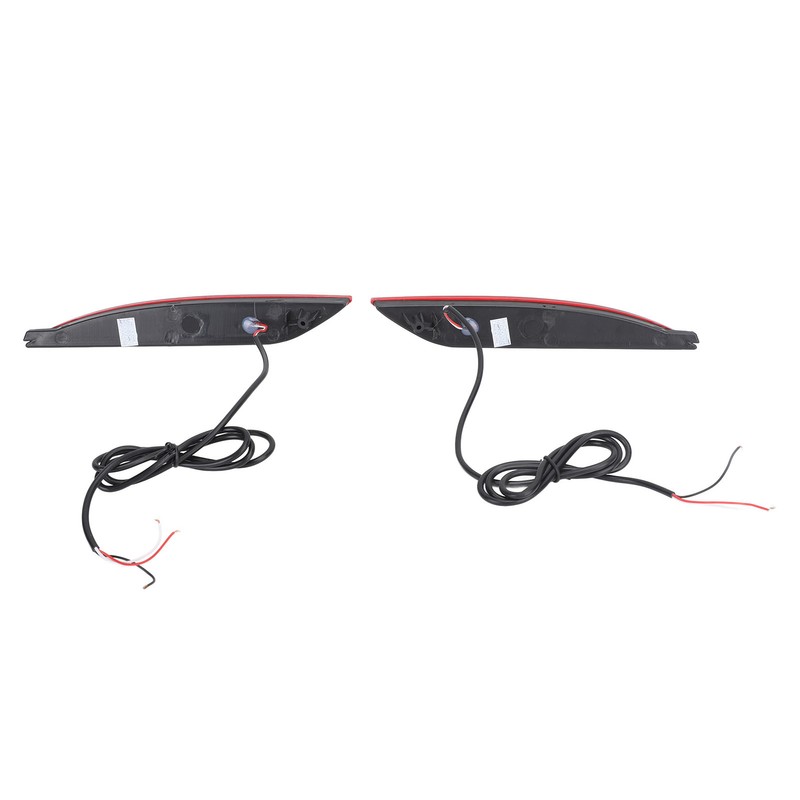 2Pcs LED Rear Bumper Reflector Light Waterproof Super Bright Long