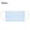 50pcs Disposable Mouth Muffle Non Woven Fabric Protective Filter Mouth