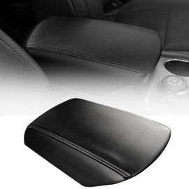 AUTOJARE Center Console Cover Fit for 2012-2019 Ford Explorer Accessories Waterproof Microfiber Leather Armrest Box Protective Cover Anti-Scratch Armrest Cover