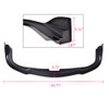 CHEDA Front Bumper Lip Splitter, Compatible with 2006-2007 Subaru Impreza