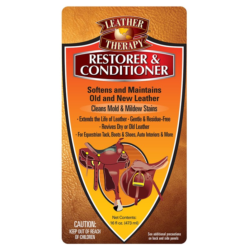 Leather Therapy Premium Restorer & Conditioner, 16oz