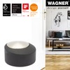 WAGNER Design-Boden-Türstopper SCREW OR GLUE / Schrauben oder Kleben -
