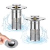 WUERKIYA Drain Plug with Strainer - Easy to Install Sink