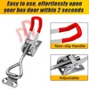 houya 4 Pack Toggle Latch Clamp 4001 Adjustable 304 Stainless