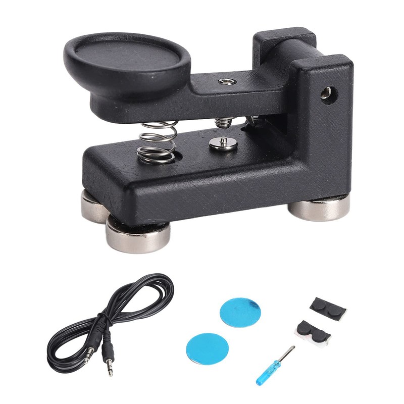 CW Manual Key Morse Code Morse Key Magnetic Adsorption Base