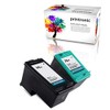 Printronic Remanufactured Ink Cartridge Replacement for HP 74XL 75XL CB336WN